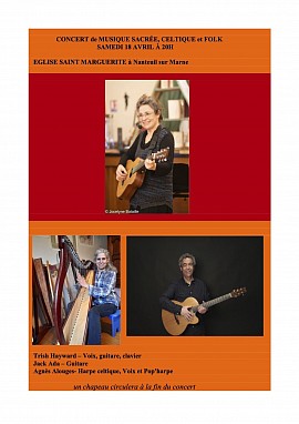 concert voix, harpe, guitare